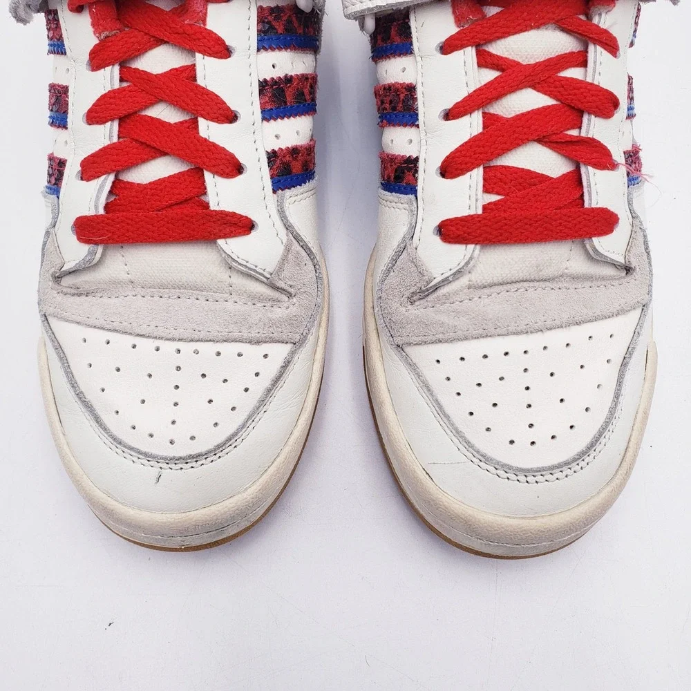 Adidas Forum Low Off White Scarlett Collegiate Royal‎ Stripes Sneaker Men's 6.5